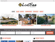 Tablet Screenshot of loatree.com